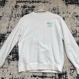 Roller Rabbit Women's White and Green Sweatshirt
